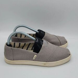 Toms Alpargata Cupsole Grey Heritage Canvas Slip On